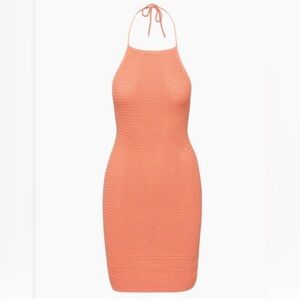 Aritzia Wilfred halter dress